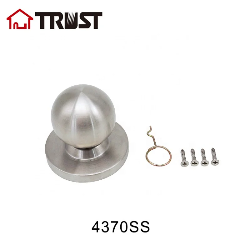 TRUST 4370-SS Dynasty Hardware AUG-00-26D Grade 2 Commercial Lever Lockset, Dummy Door, ADA, Satin Stainless Finish