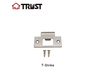 TRUST STK-T-SSS SUS304 T Type Strike for Grade 2 Door Lock With Machine Screws
