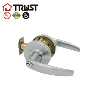 TRUST 4511-SC Master Lock, Heavy Duty Lever Style, Grade 2 Commercial Entrance Door Lock, Satin Chrome