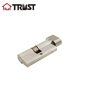 TRUST TH003-SS-7255-70KT SS304 Tube Door Lock With Mortise Lock 7255 and Key-Turn Cylinder