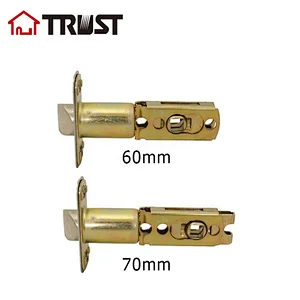TRUST TL6871SS G3 Adjustable Deadlatch 60 or 70mm, Keyless Entry Door Lock Replacement Latch, Smart Door Lock Deadlatch, Security Door Latch