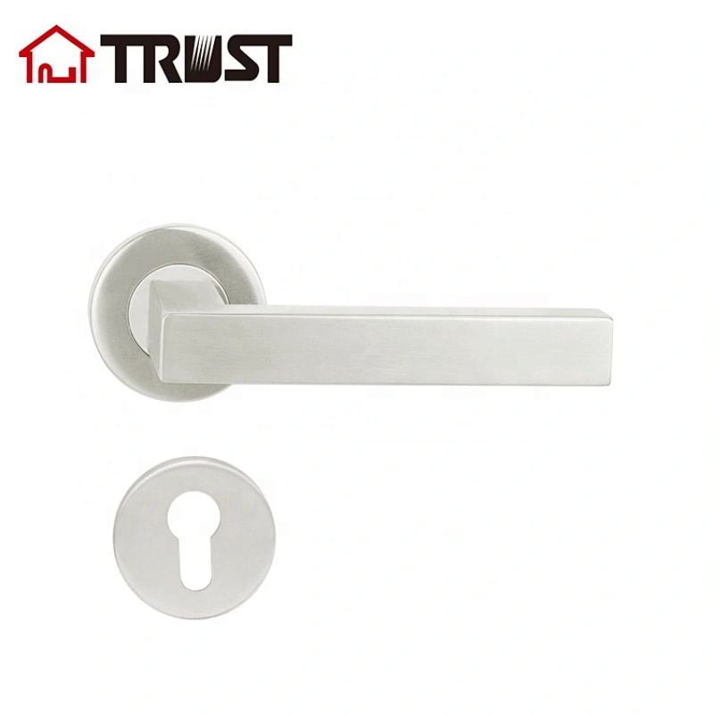 TRUST TH029-SS Custom Luxury Professional Euro Profile 304 Stainless Steel Lever Door Handles