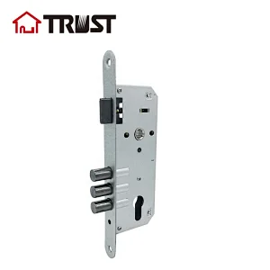 TRUST 8540-3R-BN  High Quality european mortise cylinder door lock body with Bolt