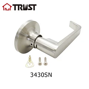 TRUST 3430-SN Dummy Door Lock  ANSI Grade 3 Lever Handle