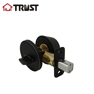 TRUST 7351-RB OEM Door Lock Manufacturer Deadbolt  ANSI Grade 3 Easy Installation Deadbolt Oil Rubbed Bronze