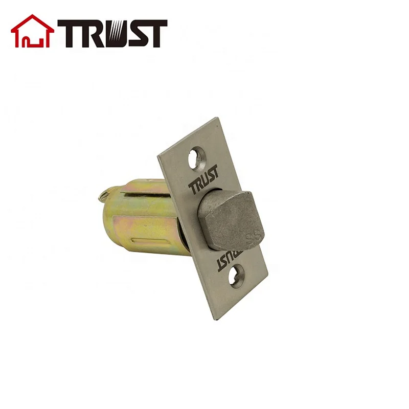 TRUST 4572CL61BKSSS Cylindrical Lever Lock Latch Bolt SS304 Latch Passage/Privacy Function