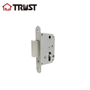 TRUST MD55-DB SS  CE Europrofile stainless steel security mortise door locks One Square Bolt