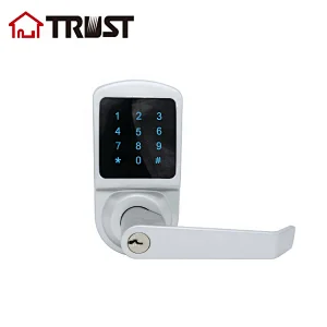 TRUST 9203-SN Smart Door Lock, Keyless Entry Door Lock, Keypad Door Lock, Fingerprint Door Lock, Keypad Entry Door Lock, Satin Nickle