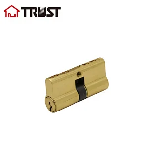 TRUST A60-PB Double Open Cylinder Solid Brass 60mm Key To Key