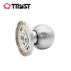 TRUST KH01-SS Round Knob Hollow Handle 304SS Dummy Door Lock