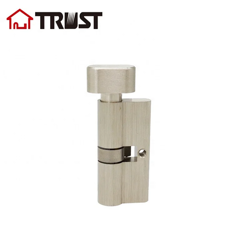 TRUST BK70-SN-T01 Euro Profile Toliet Cylinder Bathroom Lock Cylinder with knob