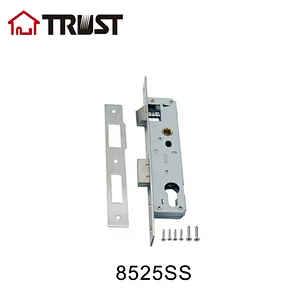 TRUST 8525 Z-VSS  Various Styles Lock Body Aluminum Door 25mm Backset Motise Lock Body