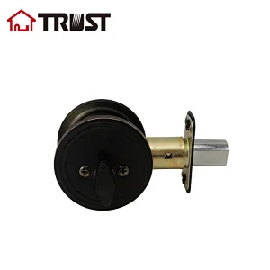 TRUST 7301-RB American Tubular Deadbolt  ANSI Grade 3  Lock  For Single Open