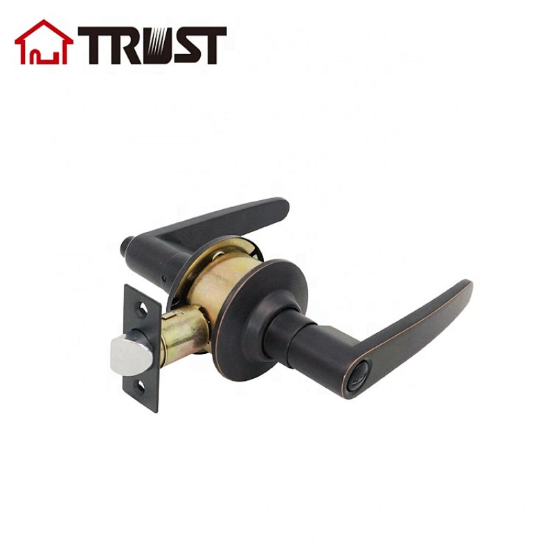 TRUST 3412-RB Cylindrical Privacy America Australia modern door lever handle lock Lockset