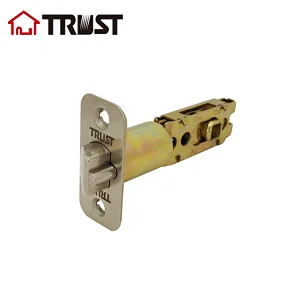TRUST TL6871G2SS Adjustable Deadlatch 60 or 70mm, Keyless Entry Door Lock Replacement Latch, Smart Door Lock Deadlatch, Security Door Latch