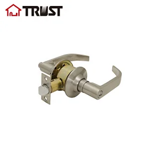 TRUST 3492-SN ASNI Grade 3 Privacy Knobs In Satin Nickel Finish Door Lock