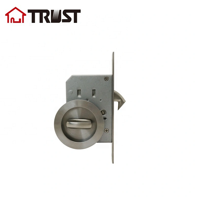 TRUST SD50-37EUBKSS  Bathroom Sliding Cavity Door Lock With Cylinder