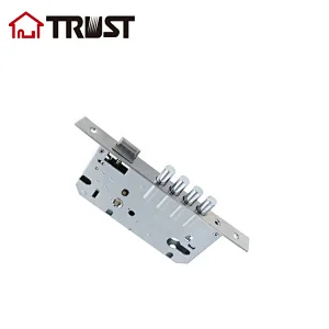 TRUST 8560-4R-SF-SS Standard european lock body  stainless steel mortise cylinder door lock body with 4  Bolt