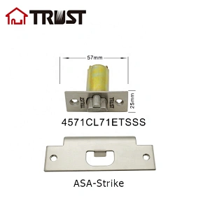 TRUST 4571CL71ETSSS  Commercial Grade 1 Cylindrical Bolt Entry Door Latch