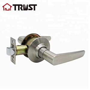 TRUST 3413-SN  American Style Ansi Grade 3 Cylindrical Lever Handle Interior Doors Passage function Door Lock