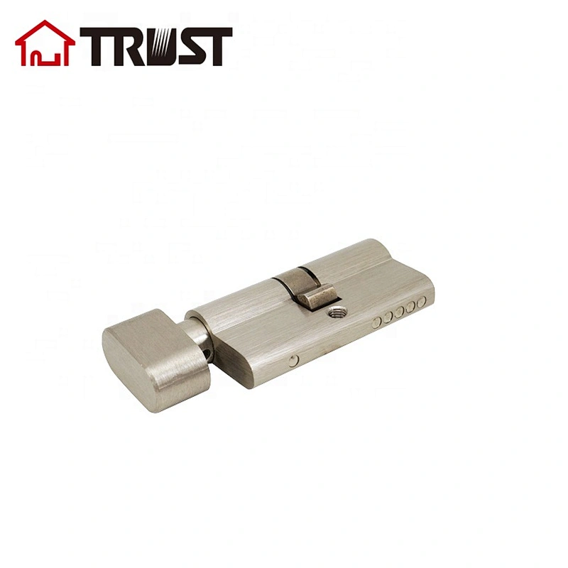 华信A60SN-T01 单开系列欧标锁芯 锁芯普通匙电脑匙葫芦纯铜锁芯 五金门锁配件