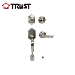 Trust 8531-L43-SN Entry Handle Lockset Single Lever Grip Handle