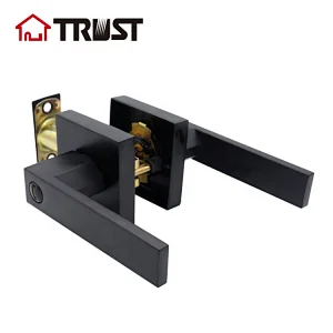 TRUST 6912-MB  ANSI Grade 3 Zamak Lever Tubular Latch Privacy Bathroom Door Handle Lock
