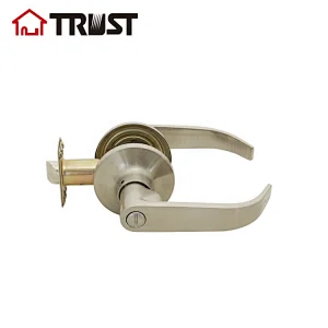 TRUST 6492-SN ANSI Grade 3 Privacy Function Satin Nickel Lever Handle For Interior Doors Door Lock