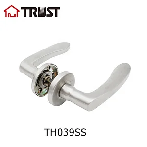 TRUST TH039-SS Newest Design Stainless Steel Lever Handle For Metal Or Wooden Door