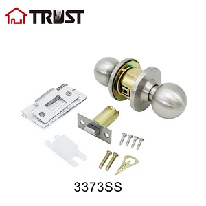 TRUST 3373-SS  Passage Round Knob Lock  SS304 Lockset