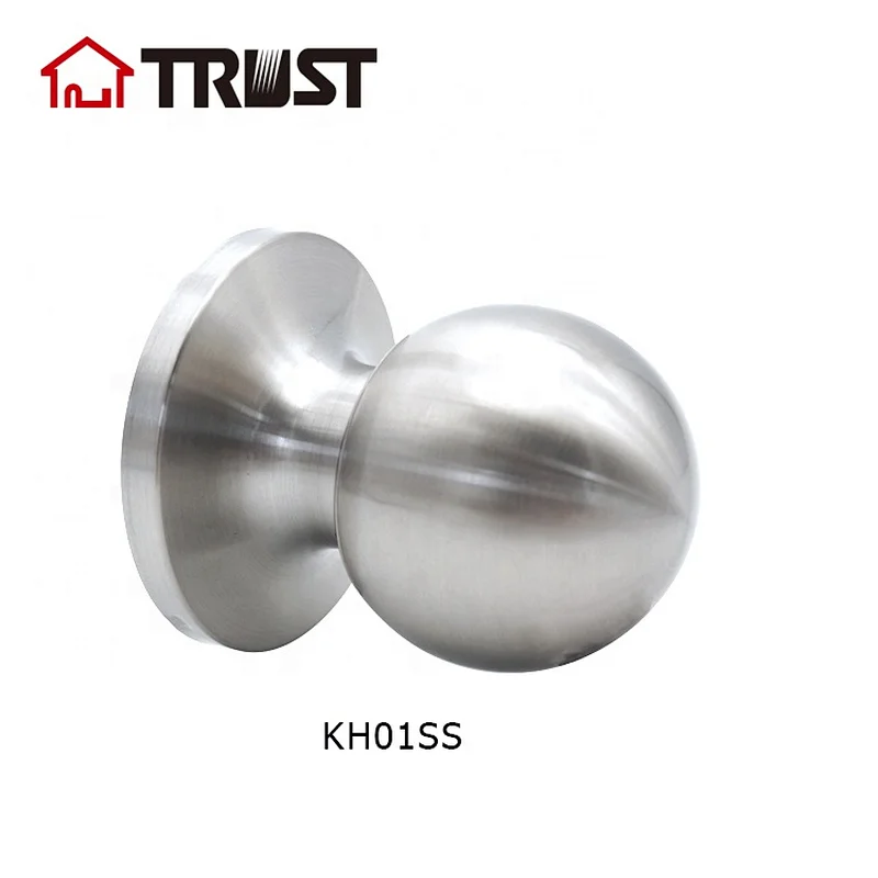 TRUST KH01-SS Round Knob Hollow Handle 304SS Dummy Door Lock