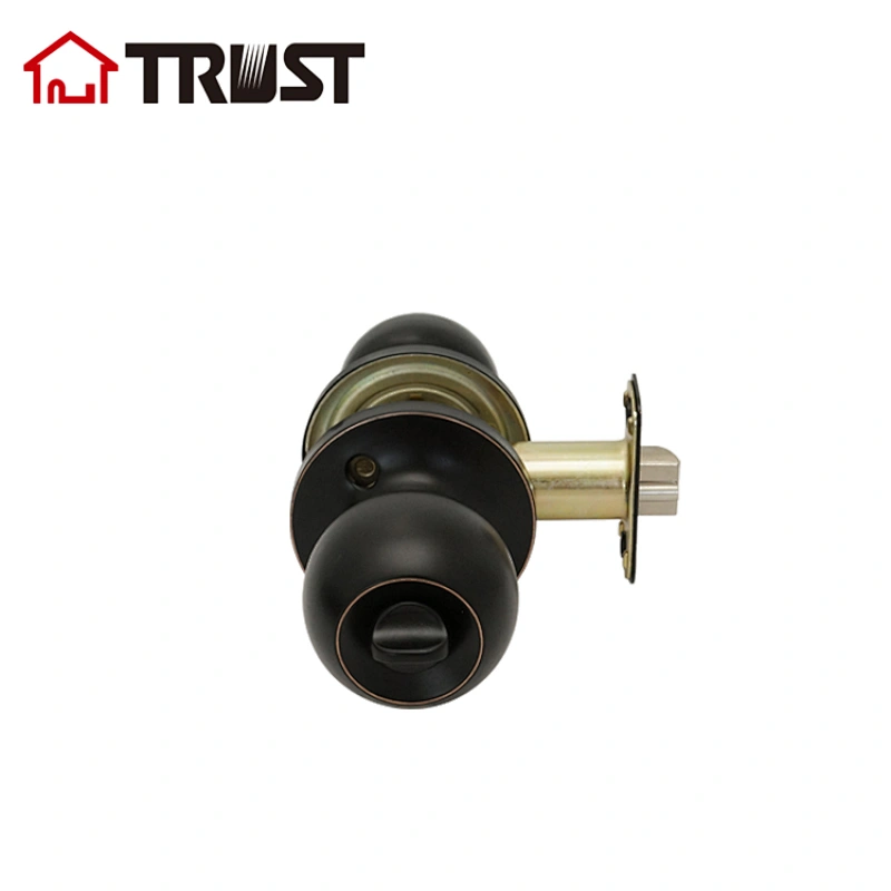 TRUST 6871-RB  Tubular ANSI Grade 3  ORB Finish Entry Knob Lock