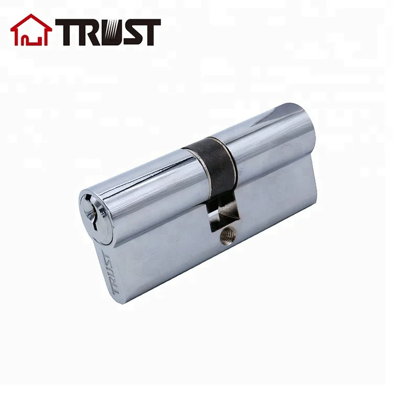 TRUST A70-CP Double open Euro Cylinder  Double Keys Brass Cylinder Door Lock Cylinder