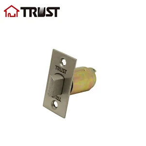 TRUST 4572CL61BKSSS Cylindrical Lever Lock Latch Bolt SS304 Latch Passage/Privacy Function