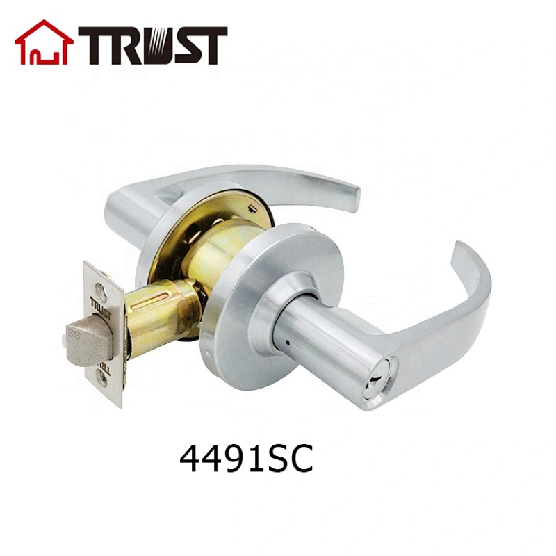 TRUST 44 Series Commercial Grade Hardware Entrance Function, Commercial Lever Style Handle - ANSI Grade 2 (Entrance)