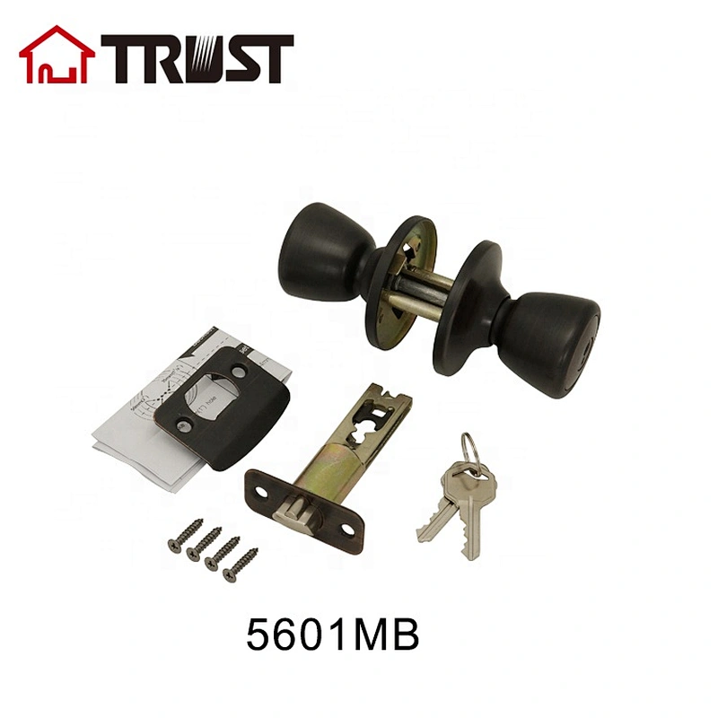 华信5601MB-ET 美标室内球形锁 304不锈钢门锁 卫浴房门锁木门锁卧室球锁