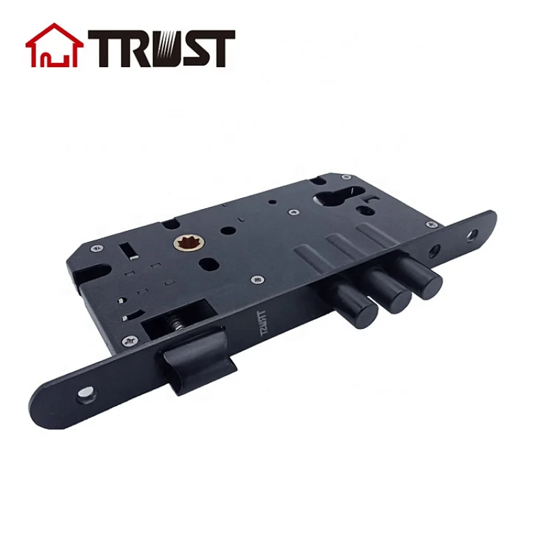 TRUST 8560-3R BF Bulk Wholesale OEM ODM European Mortise Cylinder Door Lock Body With Bolt Door Cylinder Lock