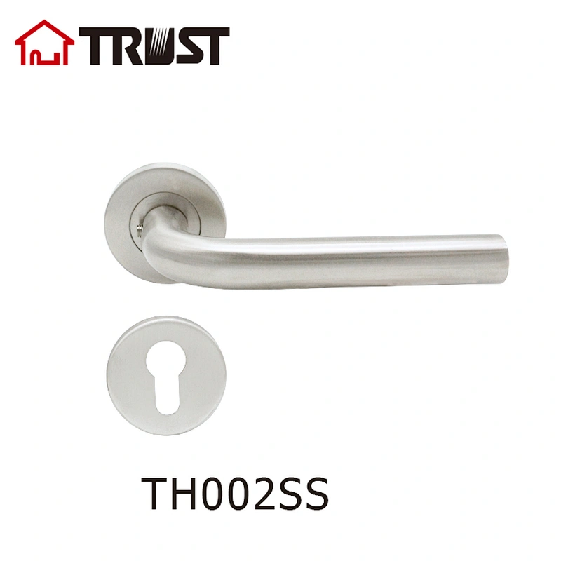 华信TH002-SS-7255-70KT 不锈钢执手锁 欧标分体锁房门浴室卫生间机械门锁