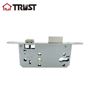 TRUST 7255-RC-DB-SS  Home hardware Roller Bolt Mortise Mortise Lock 55mm Backset Door Security mortise lock cylinder