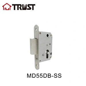 TRUST MD45-DB-SS European Style Mortise Hook Lock for Sliding Doors single deadbolt door security lock