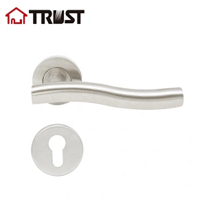 TRUST TH010-SS Stainless Steel 304 Door Lock Handle Bedroom Bathroom Hollow Tube Handle
