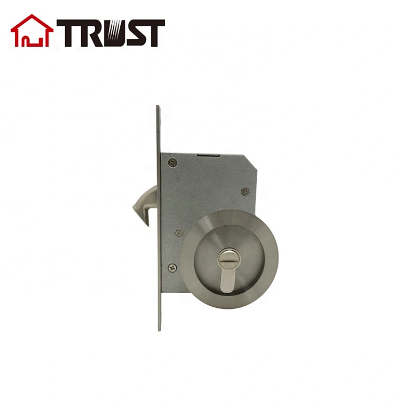 TRUST SD50-37EUBKSS  Bathroom Sliding Cavity Door Lock With Cylinder