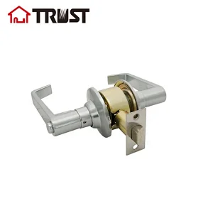 TRUST 3432-SC  Satin Chrome Privacy ANSI grade 3 Door Lock For Interior Door