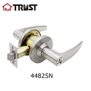 华信4472 系列美式锌合金执手锁 二级重型防火锁室内卫浴锁卫生间门锁浴室锁