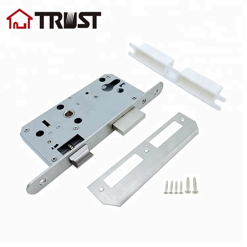 TRUST 7255-SS Euro Mortise Lock With Cylinder For Entrance door