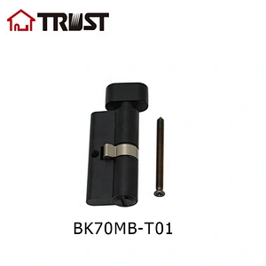 华信BK70-MB-T01 单开欧标锁芯 纯铜浴室锁芯葫芦纯铜锁芯 五金门锁配件