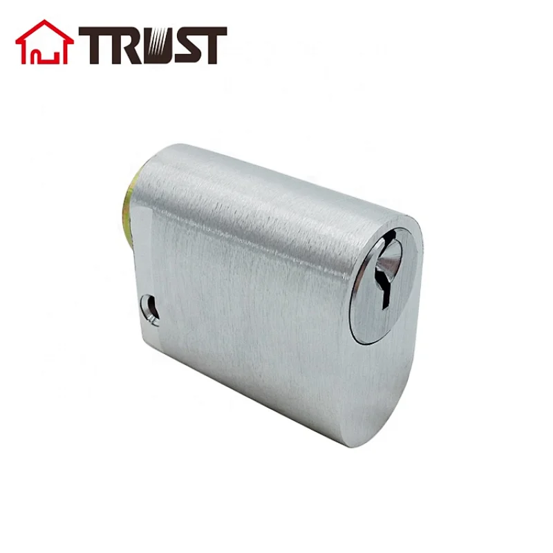 TRUST OV34-SC 34mm Brass Oval Cylinder High Security Lock Cylinder For Safe Cylinder Lock