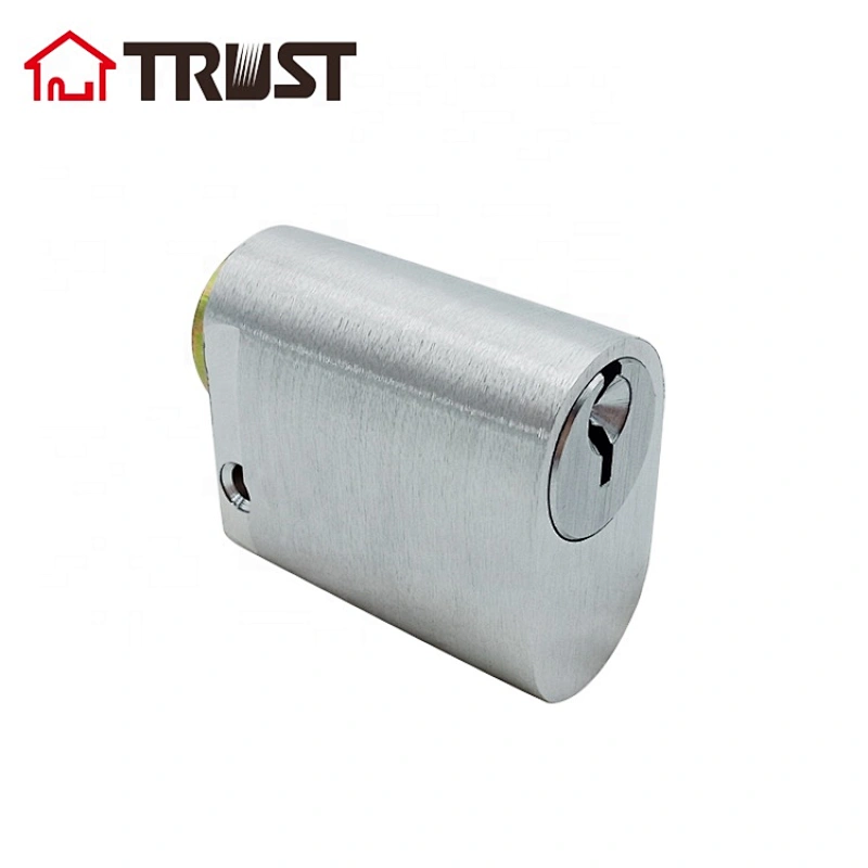 TRUST OV34-SC 34mm Brass Oval Cylinder High Security Lock Cylinder For Safe Cylinder Lock
