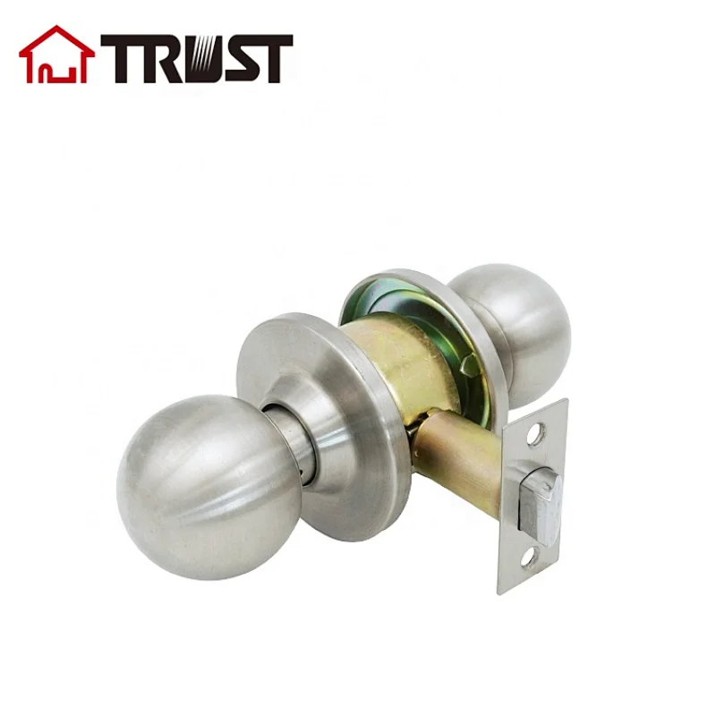 TRUST 3373-SS  Passage Round Knob Lock  SS304 Lockset