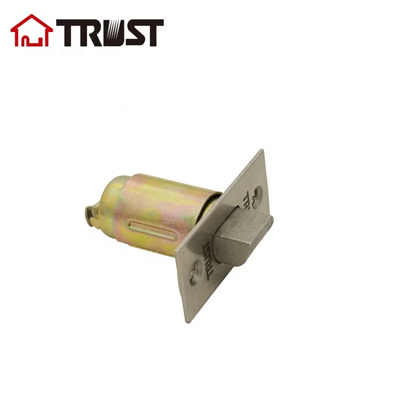 TRUST 4572CL61BKSSS Cylindrical Lever Lock Latch Bolt SS304 Latch Passage/Privacy Function